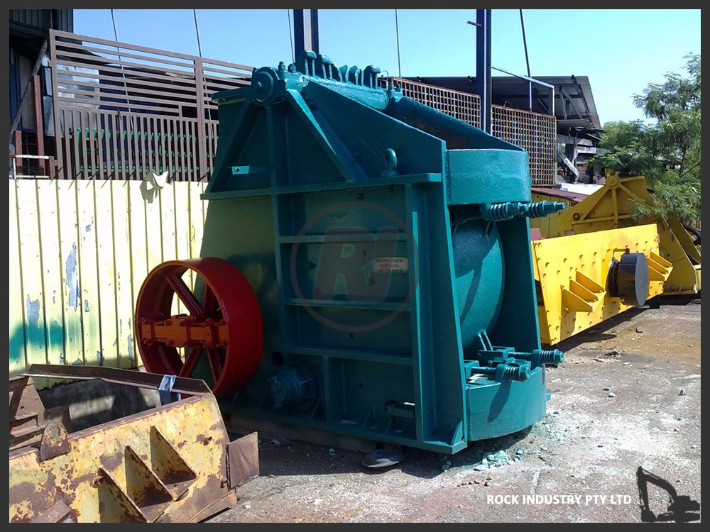 FOR SALE - BROWN LENOX KUE KEN 120S 42" x 36" Double Toggle Jaw Crusher