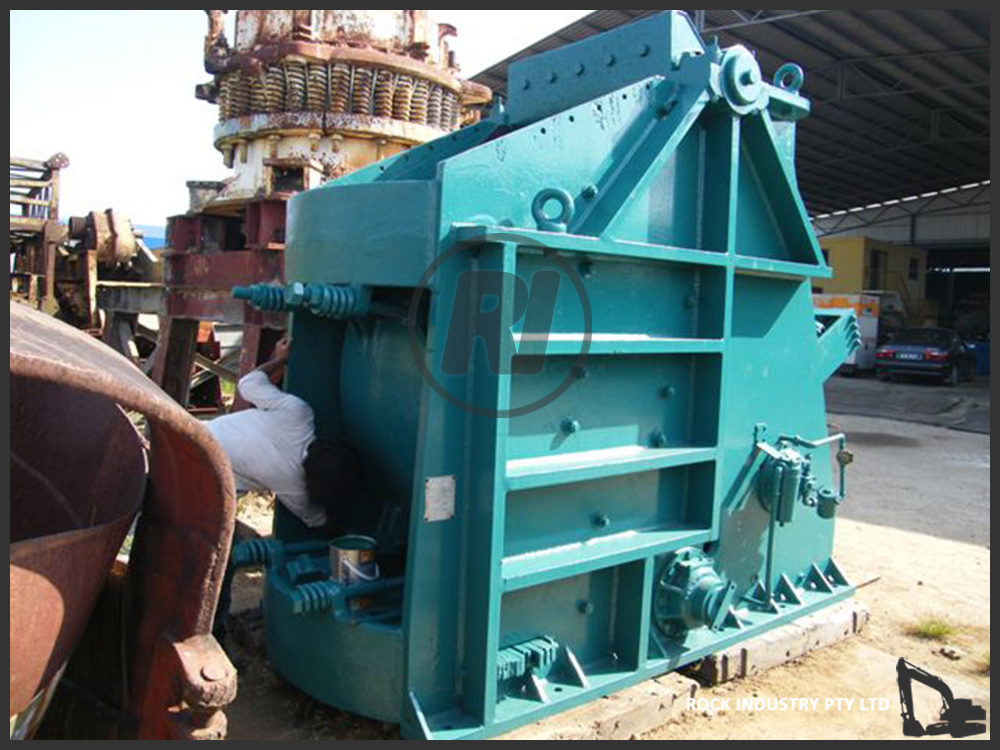 FOR SALE - BROWN LENOX KUE KEN 120S 42" x 36" Double Toggle Jaw Crusher